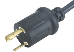 51-L0666 15A 250V L6-15P Twist Locking Type Power Cord