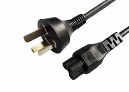 PSB-10B ST1 CCC 3PIN PLUG TO IEC 60320 C5 CONNECTOR