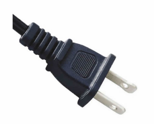 FT-2 America 2 Prong AC Power Cord NEMA 1-15P